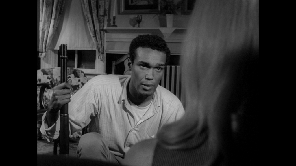 Duane Jones plays Ben in Night of the Living Dead 