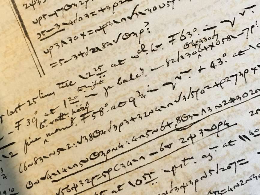 Anne Lister's diary code