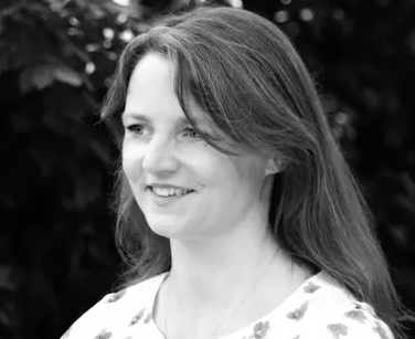 Black and white image of Dr Marion Turner