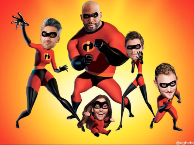 Incredibles Fab 5