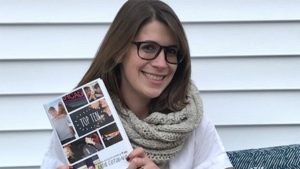 Katie Cotugno with book 'Ten Days'