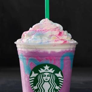 Starbucks Unicorn Frappucino
