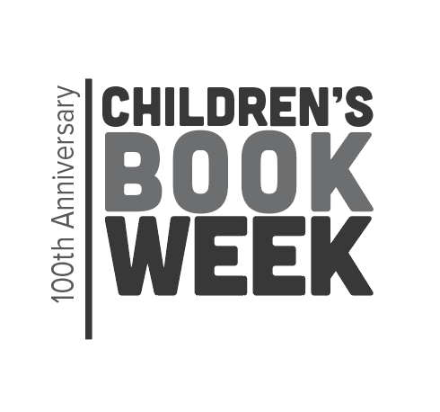 The banner for the 100th anniversary of Children's Book Week