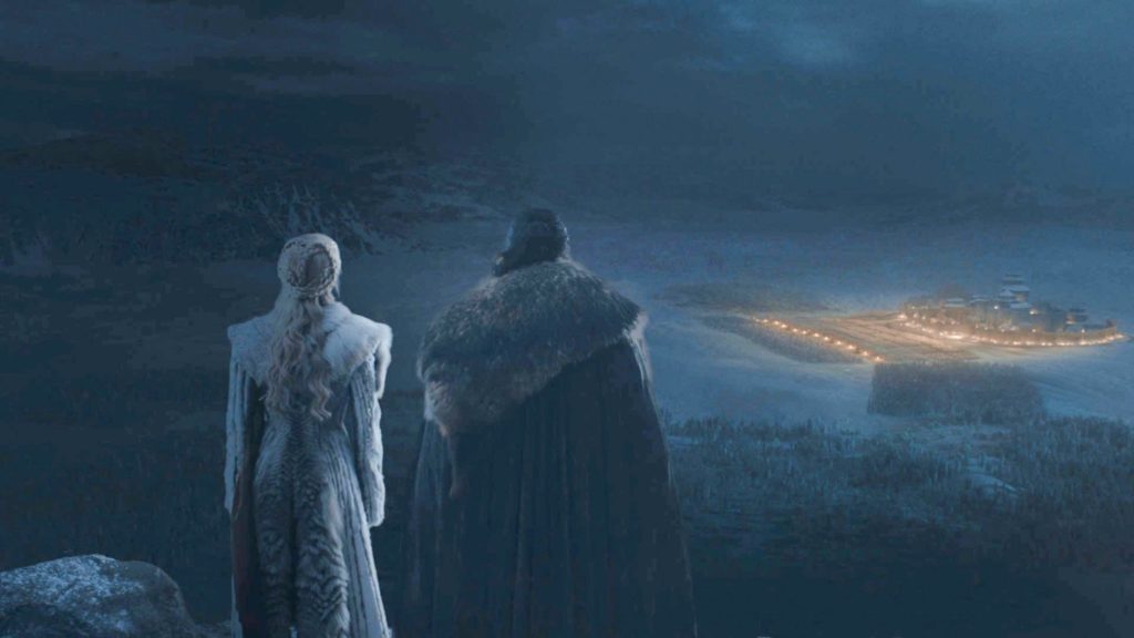 Jon Snow and Daenerys Targaryen