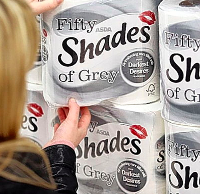 50 Shade of Grey toilet paper