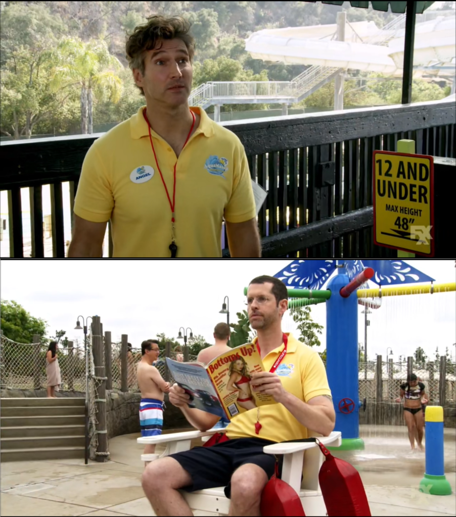 David Benioff and D.B. Weiss as 'bored lifeguards'