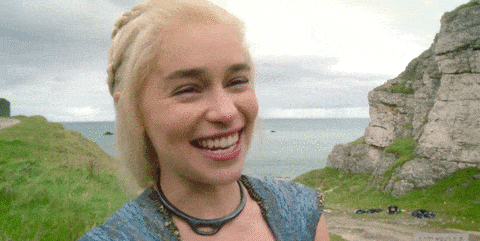 Danaerys laughing