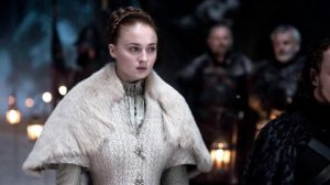 Sansa Stark, in [REDACTED EPISODE]