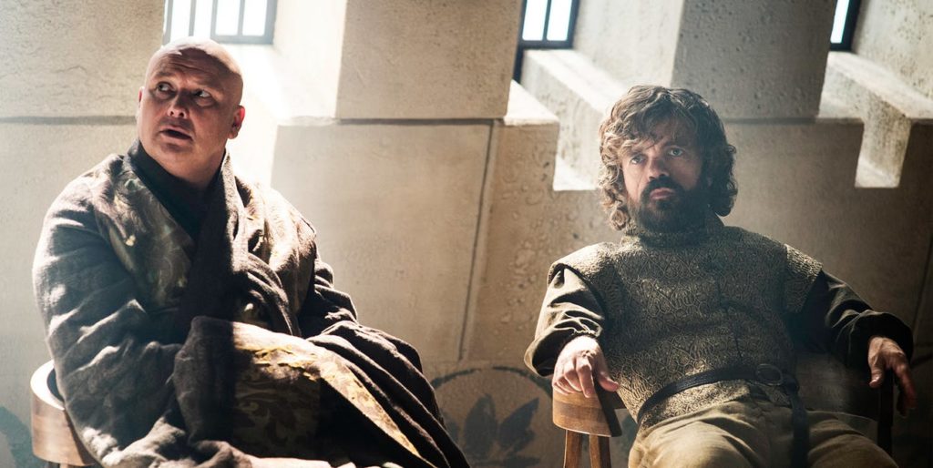 Lord Varys and Lord Tyrion