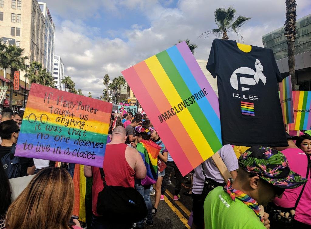 "No one deserves to live in a closet."