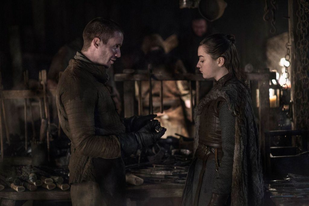 Gendry and Arya
