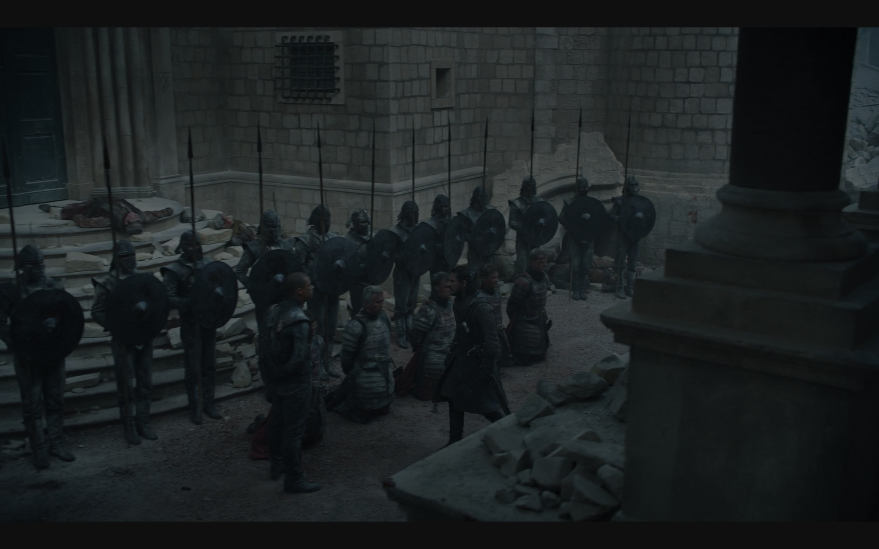 Lannister Soldiers about to be executed