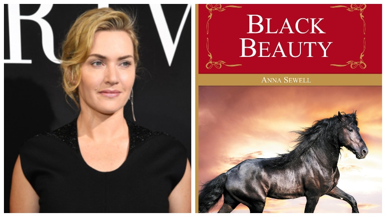 Kate Winslet and the Black Beauty cover