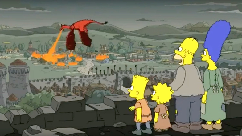 simpsons game of thrones