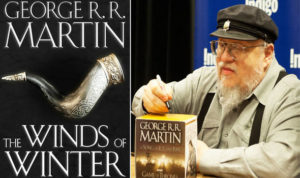 George RR Martin, possibly the author of 'Winds of Winter,' one day