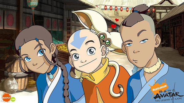 'Avatar the Last Airbender' Katara, Aang, & Sokka