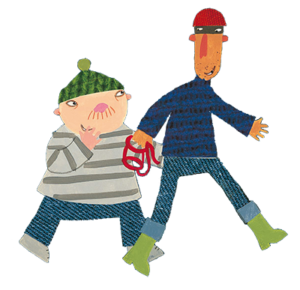 (Right) Lanky Len, one of the few BAME children's characters of 2018