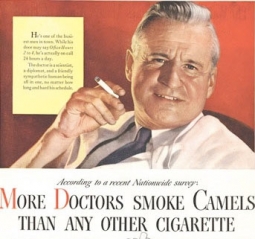 Apparently, more doctors smoke Camels. Maybe not anymore.
