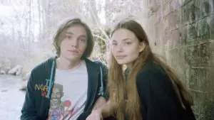 Charlie Plummer and Kristine Froseth in Looking for Alaska Hulu series