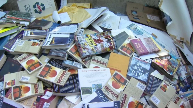 Dumpster Full of Books Infuriates Chicagoans
