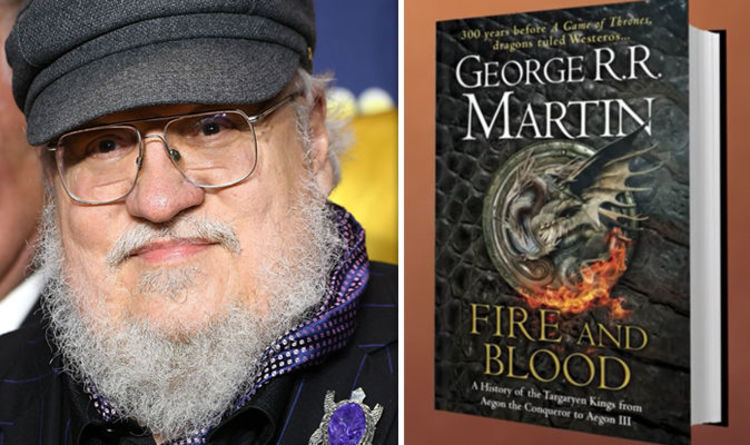 Fire & Blood Cover with GRRM