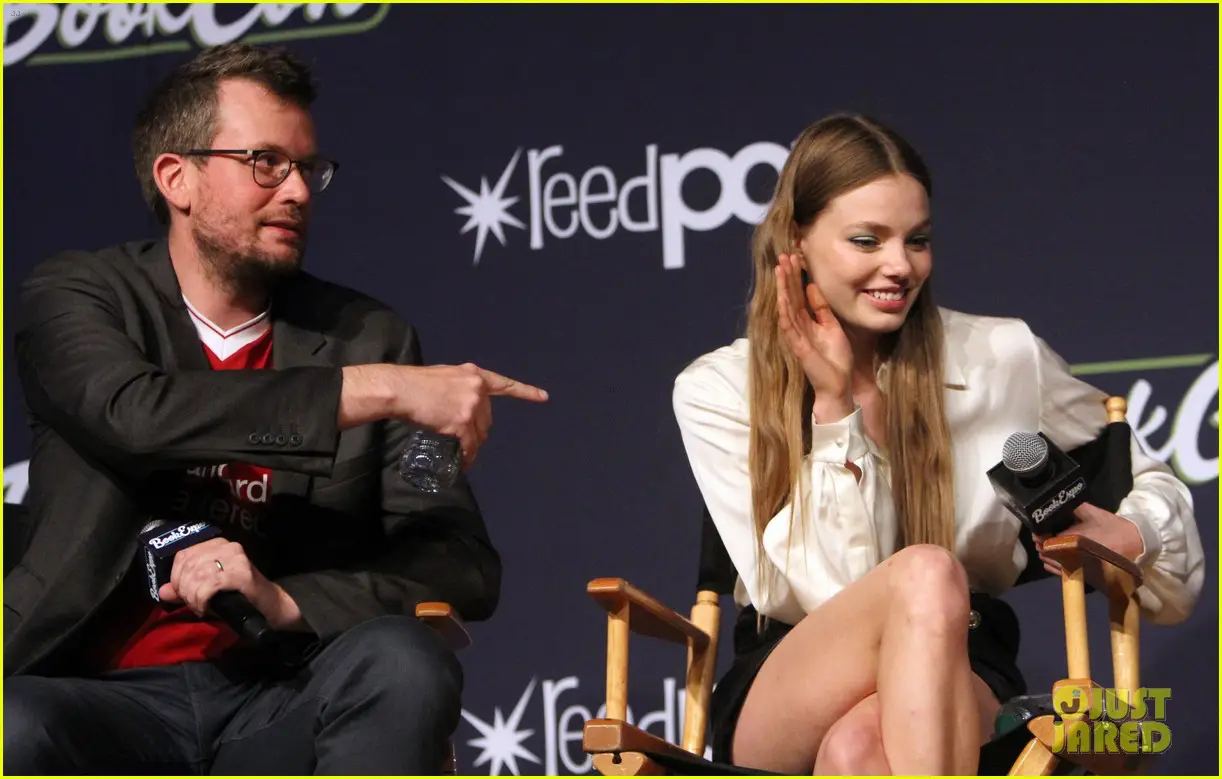 John Green, Kristine Froseth, at BookCon 2019 presents Hulu's John Green's Looking for Alaska at the Javits Center in New York City