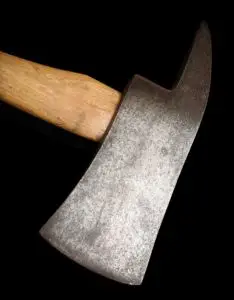 The axe used by Jack Nicholson in The Shining
