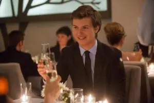 Augustus Waters in The Fault in Our Stars movie