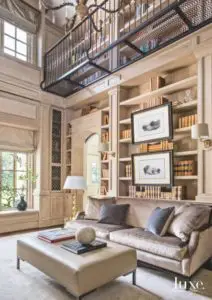 Two Story Reading Space