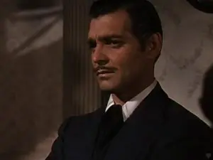 Rhett Butler in Gone with the Wind movie