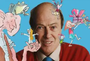 Roald Dahl and his novel characters