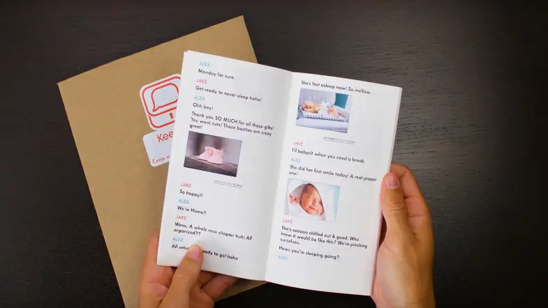 Turn Your Texts into a Book