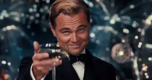 Jay Gatsby in The Great Gatsby 2013 movie