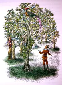 An illustration of the toffee tree