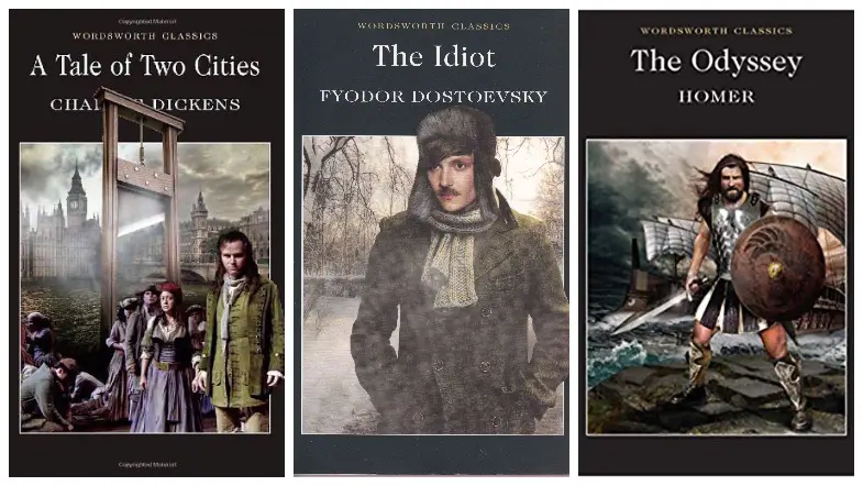 6 of the Absolute Worst Wordsworth Classics Book Covers