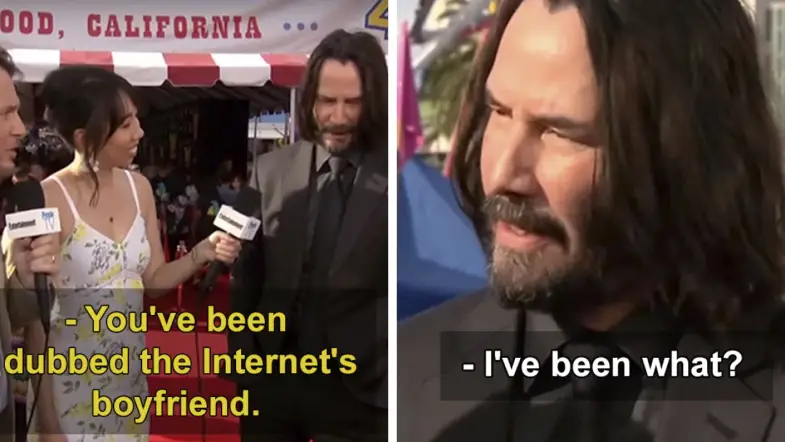 What if Keanu Reeves was Your Boyfriend? Like, for Real?