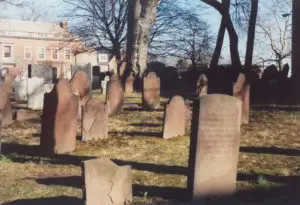 An 18th century graveyard