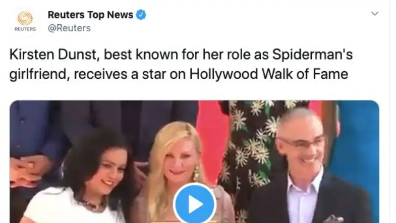 Fans Keep Clapping Back After Reuters Dissed Kirsten Dunst