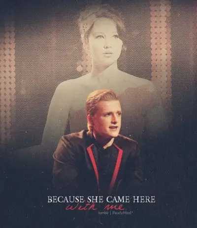 Peeta's interview scene in 'The Hunger Games' movie