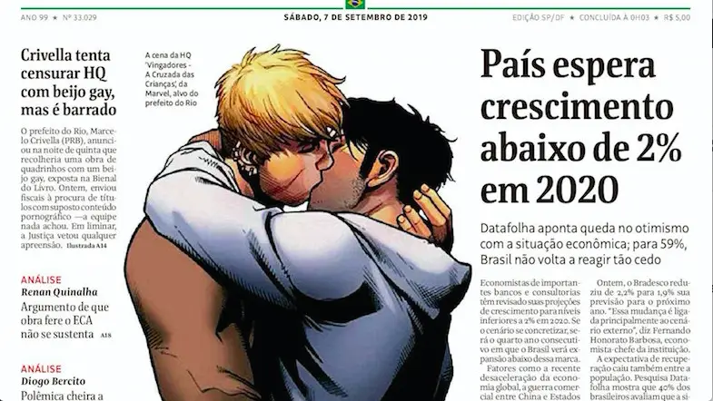 Brazil Supreme Court Rebukes Anti-Gay Mayor Over Avengers Kiss