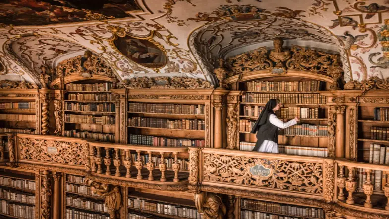 Waldsassen Abbey is the Fairy Tale Library You Need to Visit
