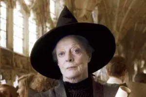 Professor McGonagall in 'Harry Potter and the Half-Blood Prince' movie