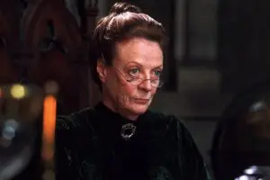 Professor McGonagall in 'Harry Potter' movie