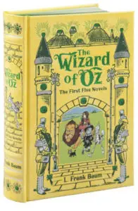 The Wizard of Oz first five novels book cover