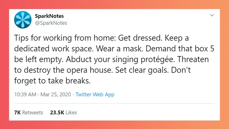 Bookish Tweets To Make Self-Isolation Easier