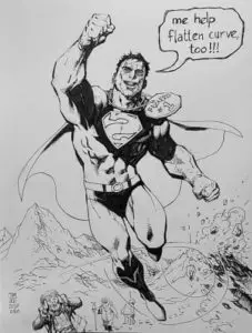 Bizarro Superman by Jim Lee