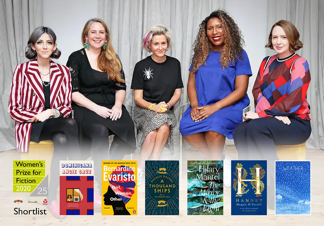 Judge panel for Women's Prize for Fiction