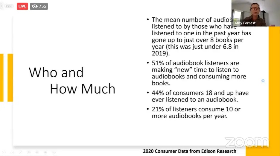 Book Expo audiobooks panel