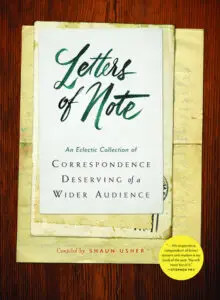 Letters of Note Book Cover