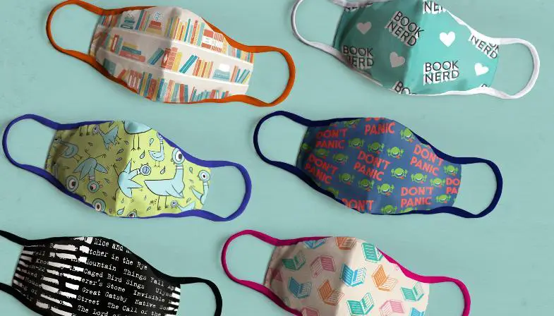 Literary-Themed Face Masks Aim to Support Small Bookstores